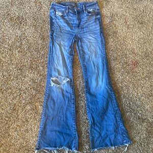 American eagle size 4 flare jeans